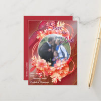 Viva Magenta Announcement Postcard