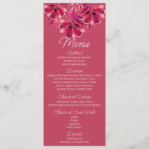 Viva Magenta floral Wedding  