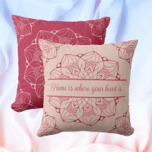 Viva Magenta & Pale Dogwood Mandala Personalised