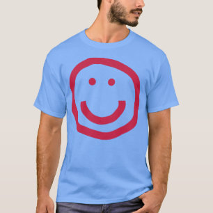 Viva Magenta Smiley Face Pantone Colour of the Yea T-Shirt