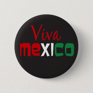 Viva Mexico 6 Cm Round Badge
