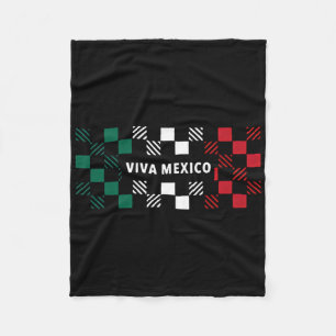Viva Mexico Boy Girl Kids Mexican Independence Lon Fleece Blanket