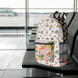 Viva México | Cute Illustrated Mexican Themed Printed Backpack<br><div class="desc">Celebrate the vibrant culture of Mexico with this Viva México Illustrated Backpack, a perfect blend of functionality and charm. Adorned with delightful hand-drawn illustrations, this backpack features iconic Mexican motifs such as cacti, sombreros, traditional pottery, tacos, and scenic desert landscapes. Its unique, colourful design makes it an ideal accessory for...</div>