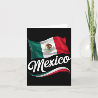 Viva Mexico Independence Day Mexican Flag Hispanic Card