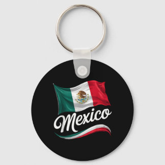 Viva Mexico Independence Day Mexican Flag Hispanic Key Ring