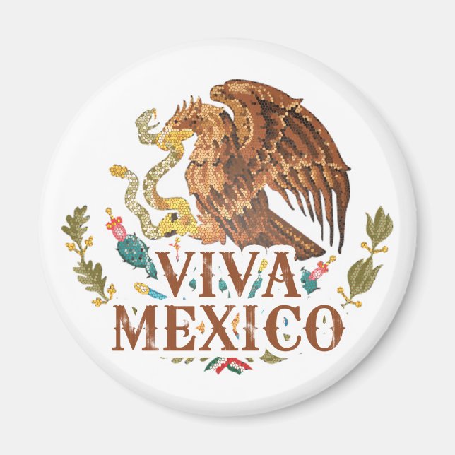 Viva Mexico Magnet (Front)