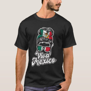 Viva Mexico Mexican Flag Proud Mexican T-Shirt