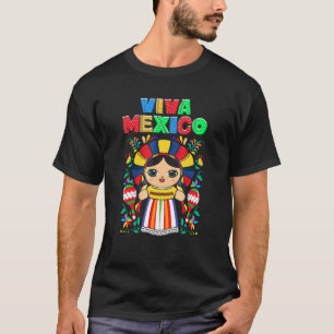 Viva Mexico Mexican independence day I Love Mexic T-Shirt