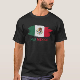 Viva Mexico Mexico Flag Independence Day 2022 T-Shirt
