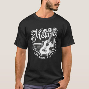 Viva Mexico Party With My Guitar T-Shirt