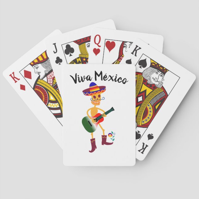 Viva Mexico Playing Cards (Back)