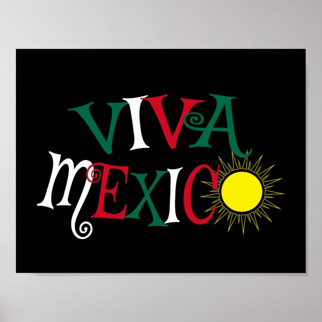 Viva Mexico Poster (Front)