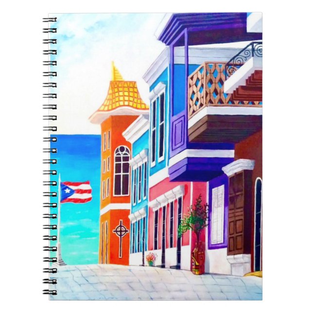 ¡Viva Puerto Rico! Notebook (Front)