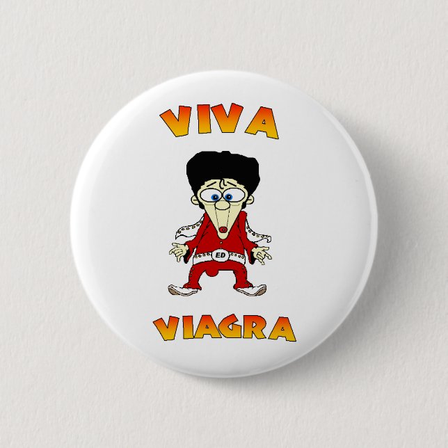 Viva Viagra Button (Front)