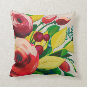 Vivacious Blooms Cushion