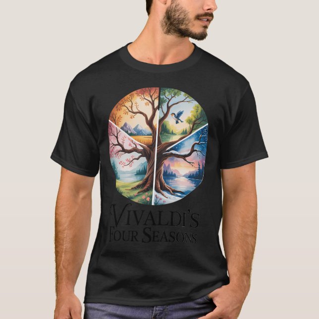 Vivaldi's Four Seasons T-Shirt (Front)