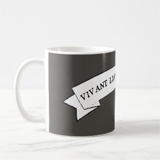 VIVANT LINGUAE MORTUAE - Long Live Dead Languages Coffee Mug