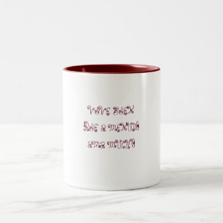 VIVE BIENRIE A MENUDO AMA MUCHO Two-Tone COFFEE MUG