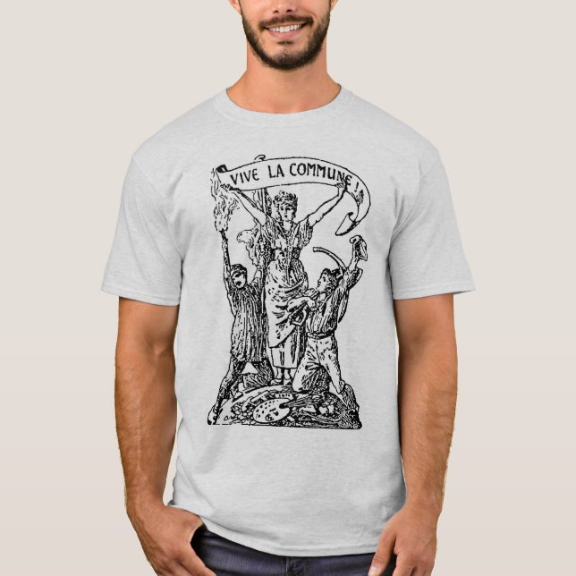 Vive La Commune T-Shirt (Front)