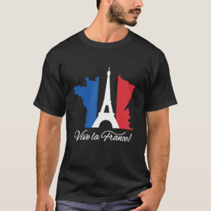 Vive La France Happy France National Day T-Shirt