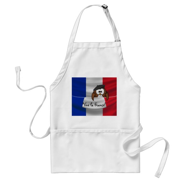 Vive la France! Standard Apron (Front)