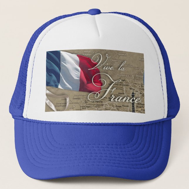 Vive la France Trucker Hat (Front)