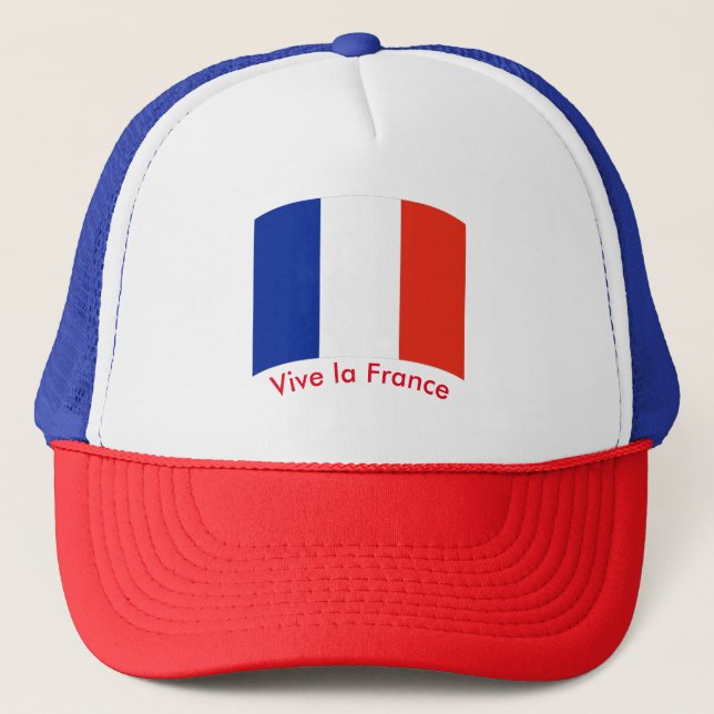 Vive la France Trucker Hat (Front)
