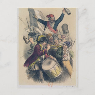 Vive la Republique, 1848 Postcard