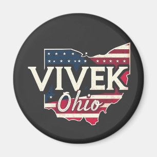 Vivek Ohio 2026 Governor Republican American  Magnet