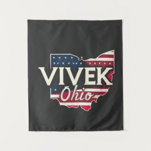 Vivek Ohio 2026 Governor Republican American  Tapestry
