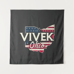 Vivek Ohio 2026 Governor Republican American Tapestry