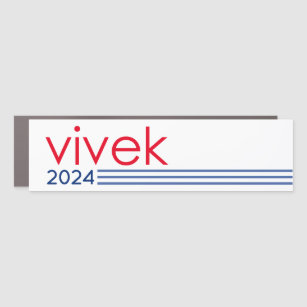 Vivek Ramaswamy 2024 - Excellence Over Politics Car Magnet