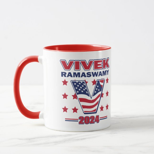 Vivek Ramaswamy for President Mug (Left)