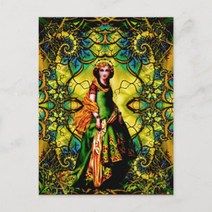 Vivian, Goddess Of Woodland Mystique Postcard