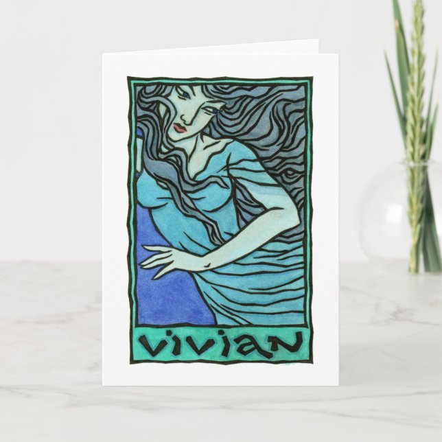 Vivian Greeting Card (Front)