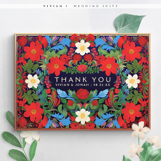 VIVIAN I - Wedding Thank You Cards Large