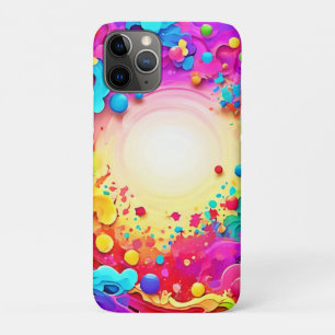 Vivid Abstract Colour Explosion Art Case-Mate iPhone Case