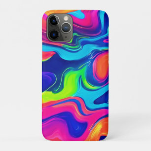 Vivid Abstract Colour Waves Art Case-Mate iPhone Case