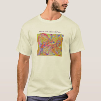 Vivid abstract mixed media T-Shirt