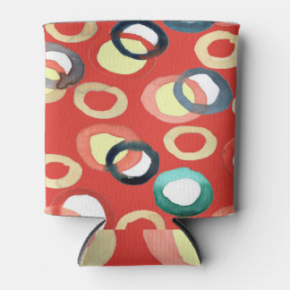Vivid Aquarelle Abstract Background Art Can Cooler