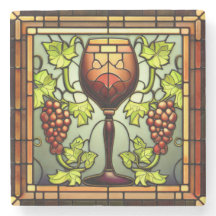 Vivid Art Wine Coaster 04