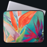 Vivid Birds of Paradise Laptop Sleeve<br><div class="desc">"Vivid Birds of Paradise" by Jennifer Paxton Parker. Features Birds of Paradise flowers in bright,  vivid colours.</div>