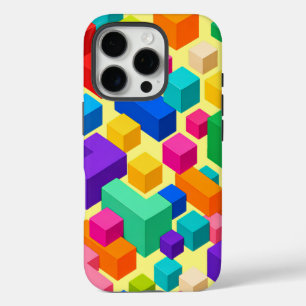 Vivid Blockscape iPhone 16 Pro Case