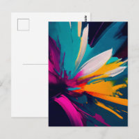 Vivid Bloom – Explosive Abstract Floral Energy