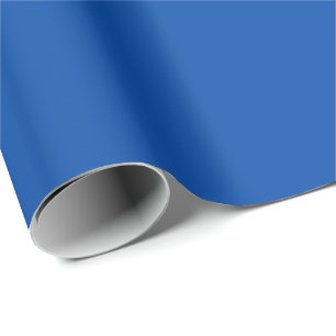Vivid Blue Wrapping Paper