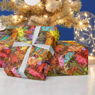 Vivid Cactus Charm Design Pattern Wrapping Paper