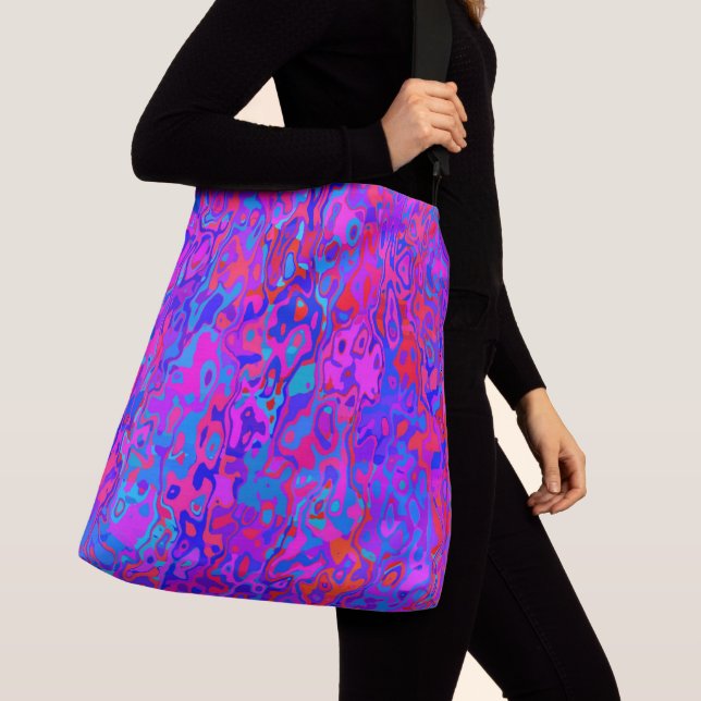 Vivid Camo Crossbody Bag (Close Up)
