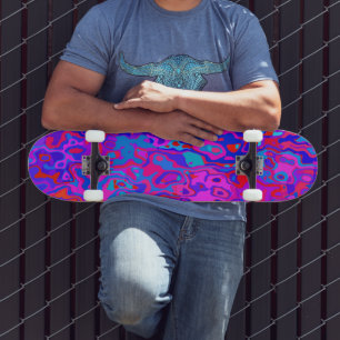 Vivid Camo Skateboard
