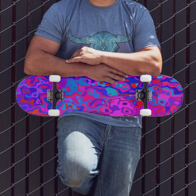 Vivid Camo Skateboard (Outdoor 3)