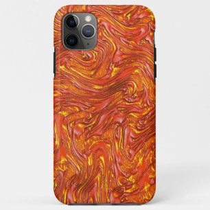 Vivid clear red texture with yellow shades Case-Mate iPhone case